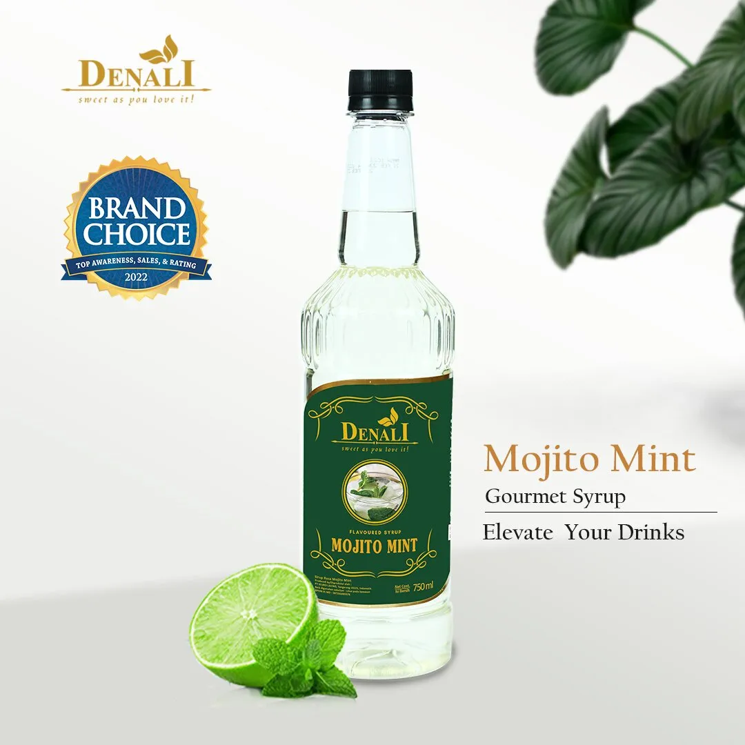 Denali Mojito Mint Syrup Syrup Scuro Lavino