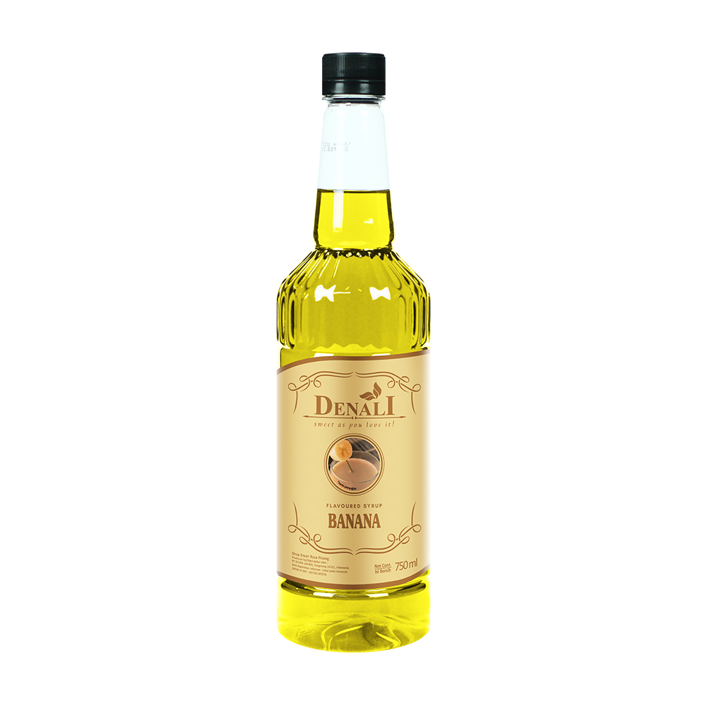 Denali Banana Syrup - Denali Sirup Pisang Premium