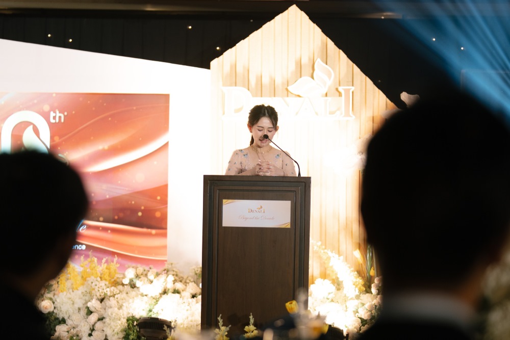 Seremoni peluncuran pabrik baru Denali pada acara Beyond The Decade