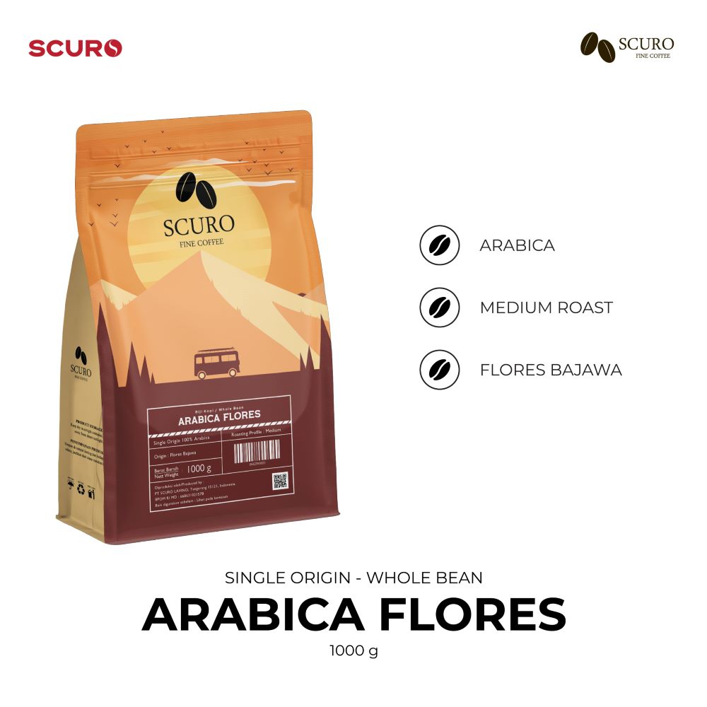 Scuro Coffee Arabica Flores