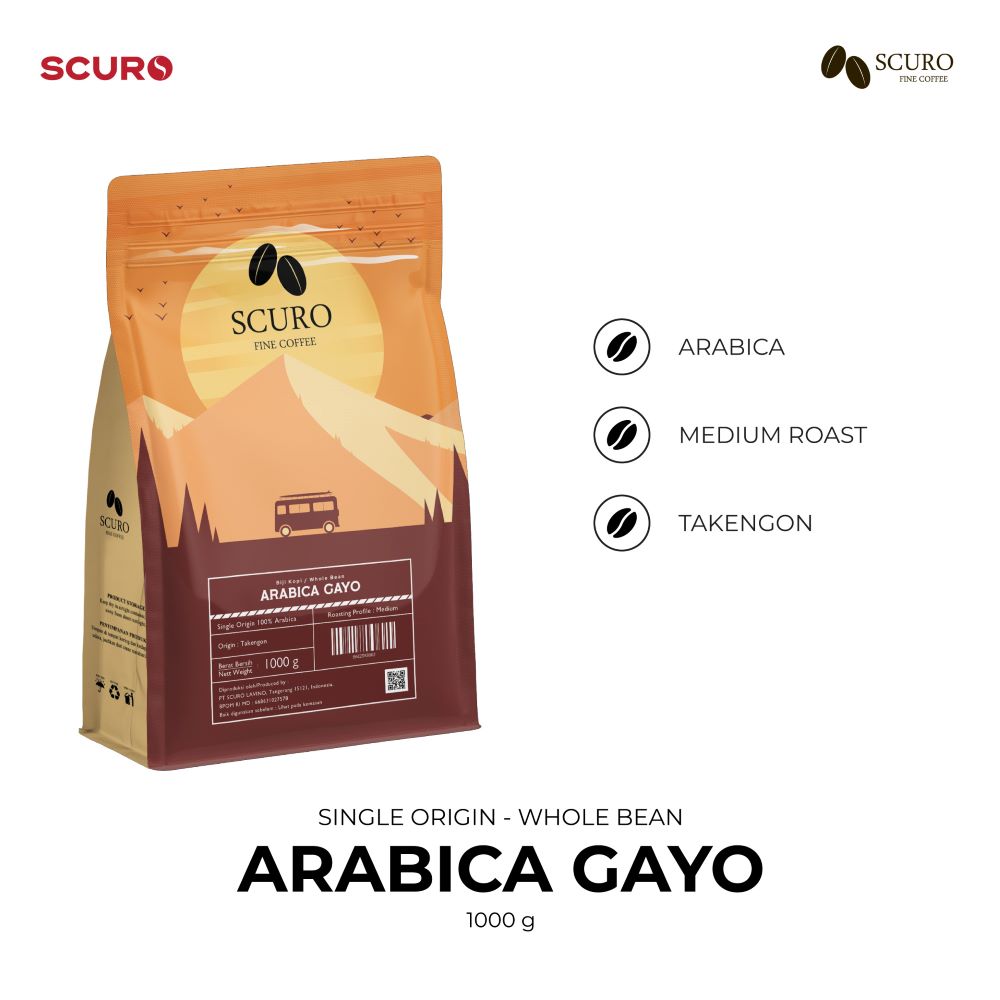 Scuro Coffee Arabica Gayo