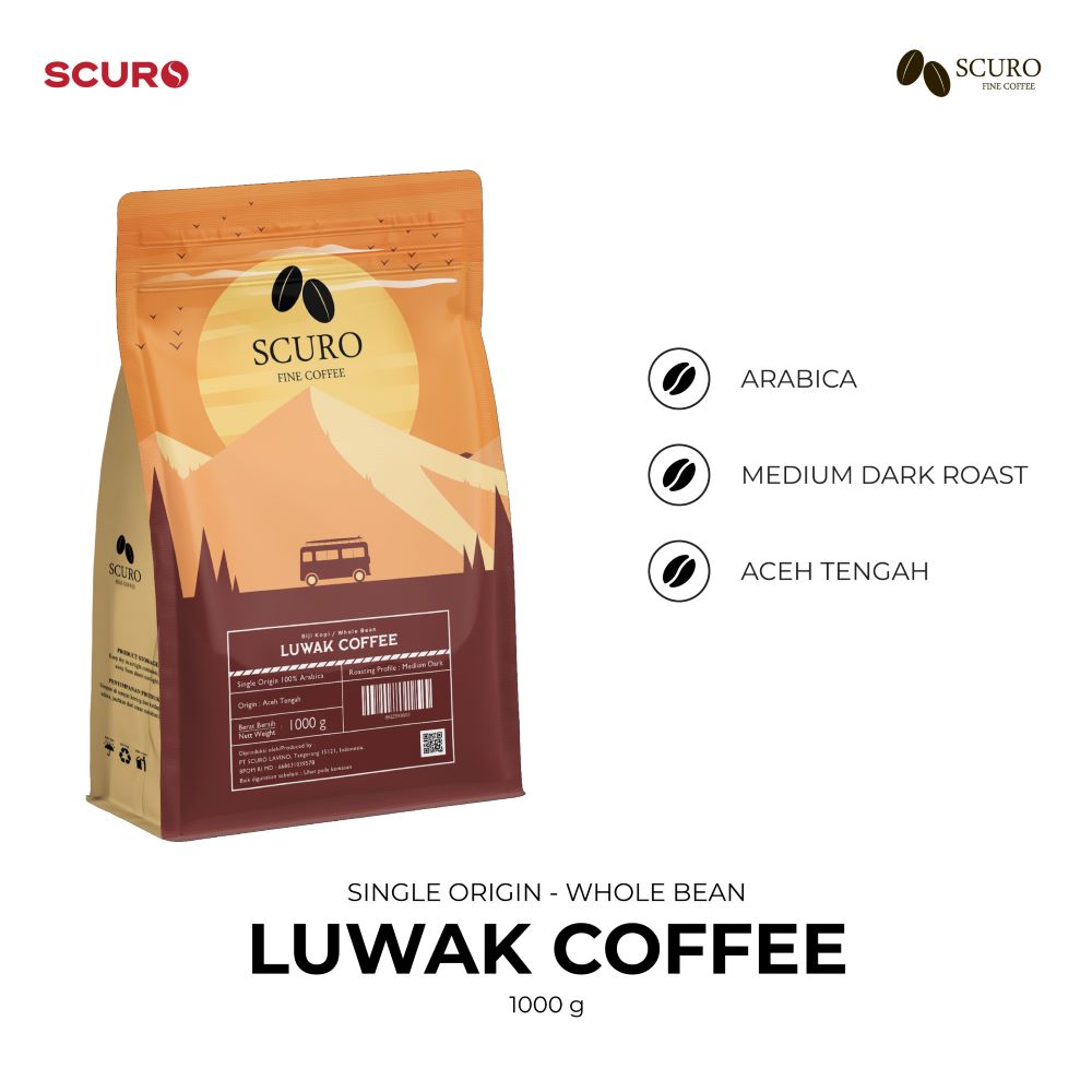 Scuro Coffee Luwak Coffee