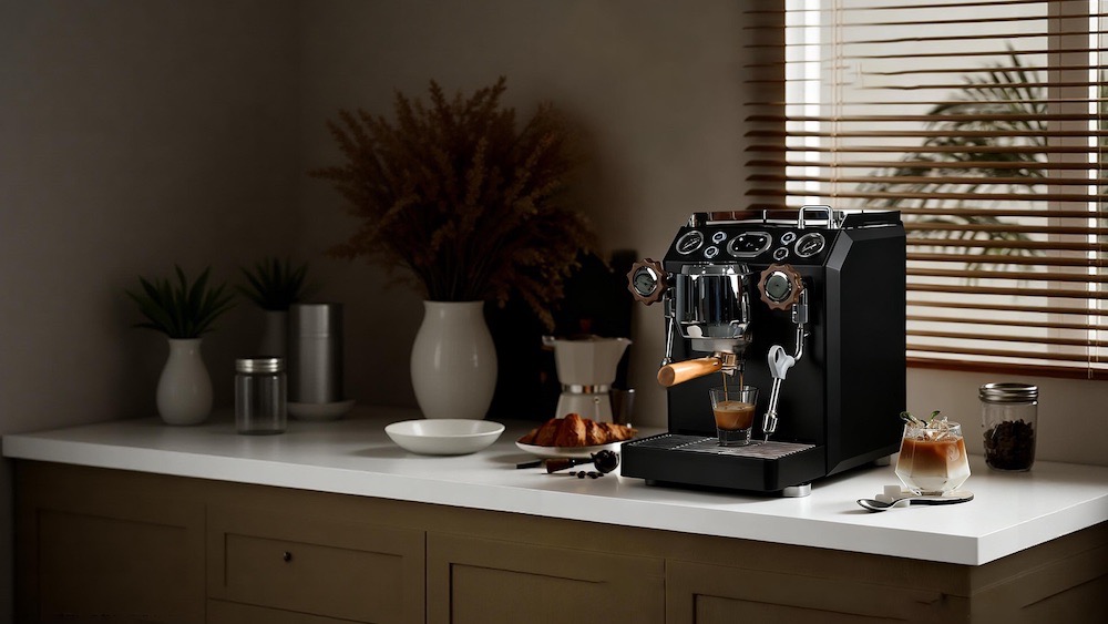 Hambach mesin kopi premium desain modern