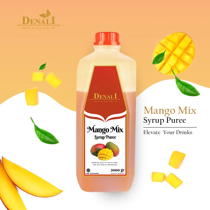 Denali Mango Puree Sauce Puree Concentrate Scuro Lavino