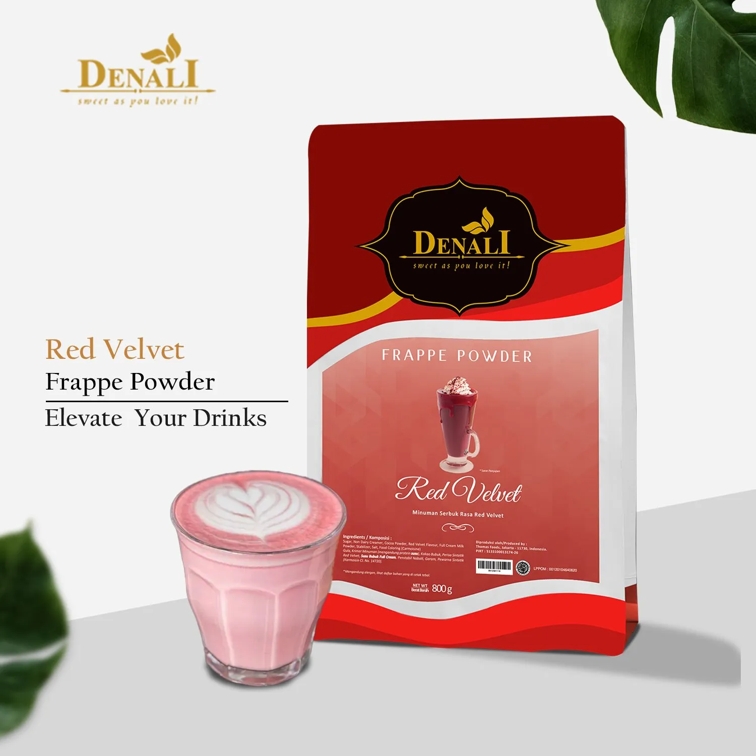 Denali Red Velvet Powder Powder Scuro Lavino